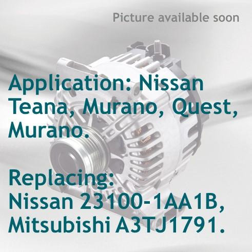 Alternator  do Dongfeng (DFL), Nissan, Nissan (Dongfeng) 116646 do Nissan Murano