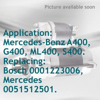 Rozrusznik  do Mercedes-Benz Mercedes-Benz 400