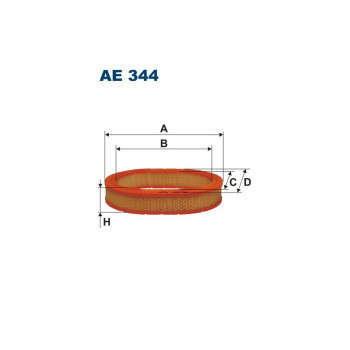 Filtr powietrza AE344