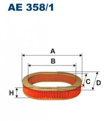 Filtr powietrza AE358/1