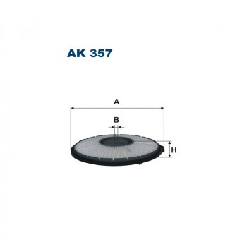 Filtr powietrza AK357