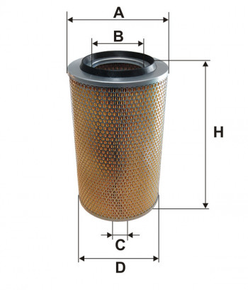 Wkład filtra powietrza AM405