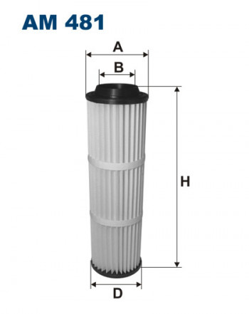 Filtr powietrza AM481