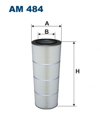 Filtr powietrza AM484