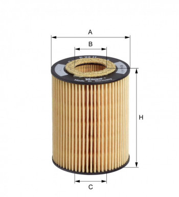 Filtr oleju  E22HD190