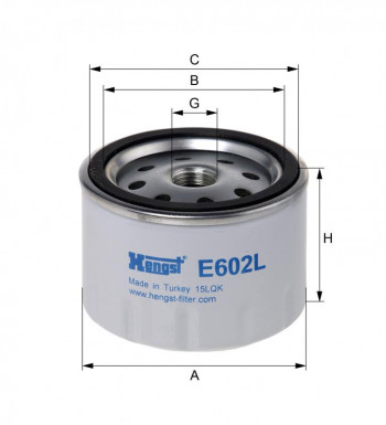Filtr powietrza E602L