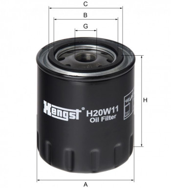 Filtr hydrauliczny H20W11