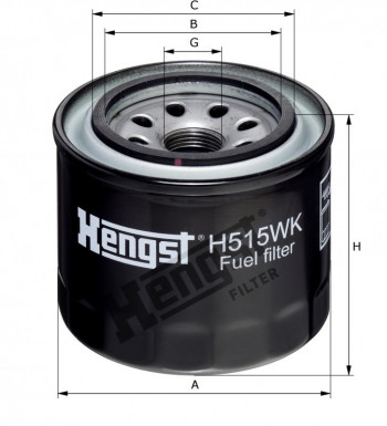 Filtr paliwa H515WK