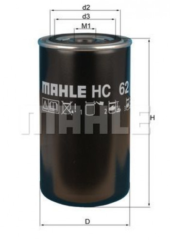 Filtr hydrauliczny HC62