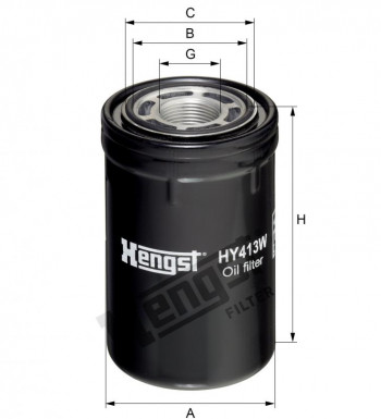 Filtr hydrauliczny HY413W