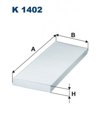 Filtr powietrza  K1402
