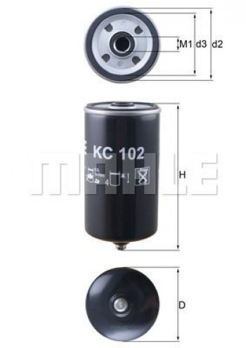 Filtr paliwa KC102