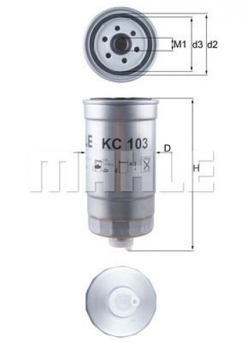 Filtr paliwa KC103