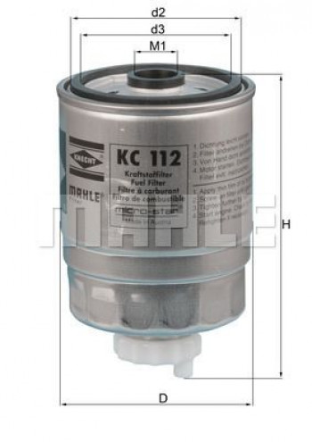 Filtr paliwa KC112