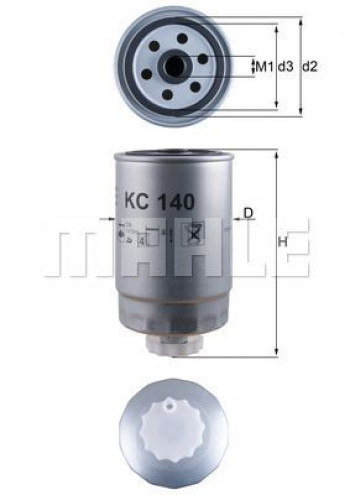 Filtr paliwa KC140