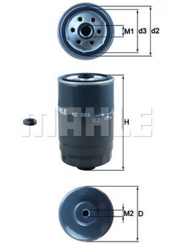 Filtr paliwa  HYUNDAI 4X4 SANTA FE III 2,0 CRDI 4X4