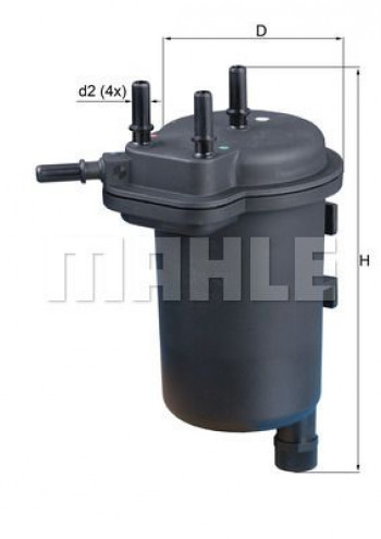 Filtr paliwa  RENAULT VU/LT/LW KANGOO 1,5 DCI 65