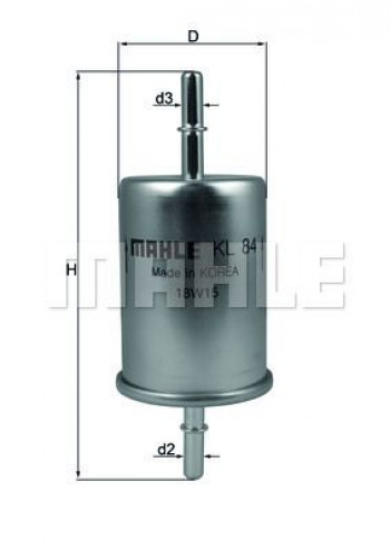 Filtr paliwa  OPEL VU/LT/LW COMBO A 1,4