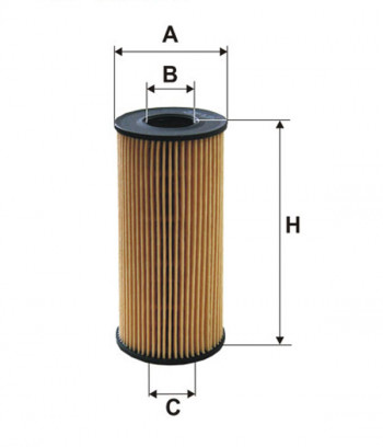 Wkład filtra oleju  RENAULT VU/LT/LW TRAFIC II 2,5 DCI