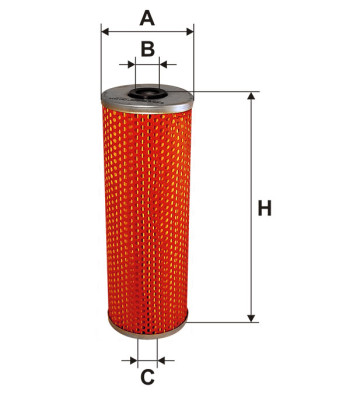 Wkład filtra oleju  AUTOSAN H 10-10