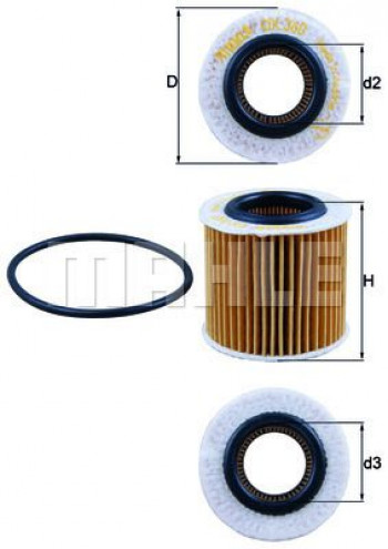 Filtr oleju  SEAT CORDOBA III 1,2 12V