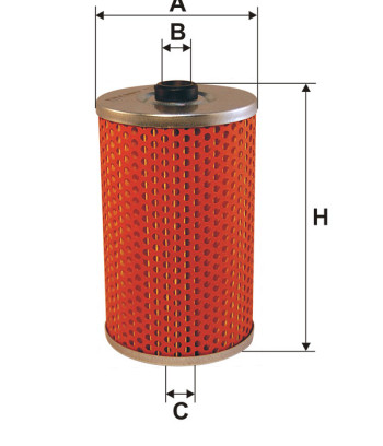 Wkład filtra paliwa  AUTOSAN A 10-10 M