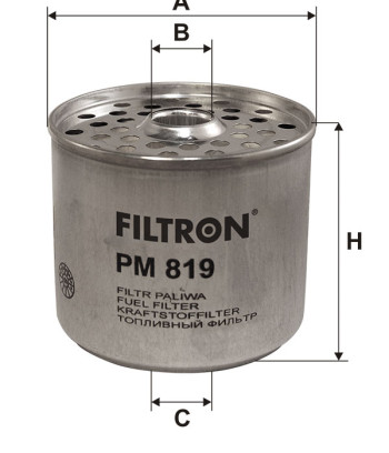 Wkład filtra paliwa  JCB 525-58