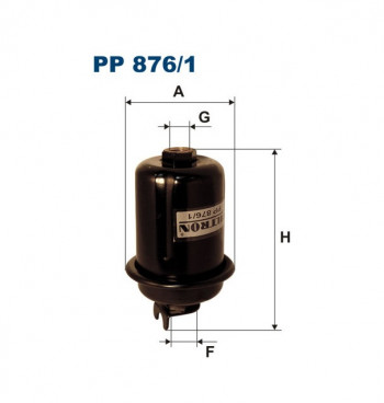 Filtr paliwa PP876/1