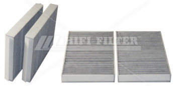 Filtr kabinowy (z węglem) (zestaw)  MERCEDES 4X4 GLC 250 4-MATIC