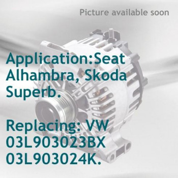 Alternator  do Seat, Skoda, VW Skoda Superb