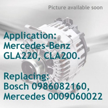 Alternator  do Mercedes-Benz Mercedes-Benz Gla-Class